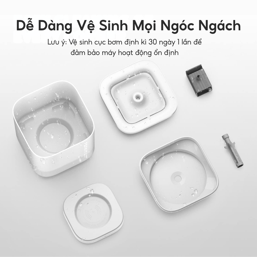 Máy lọc nước PETKIT Solo SE - Bơm không dây