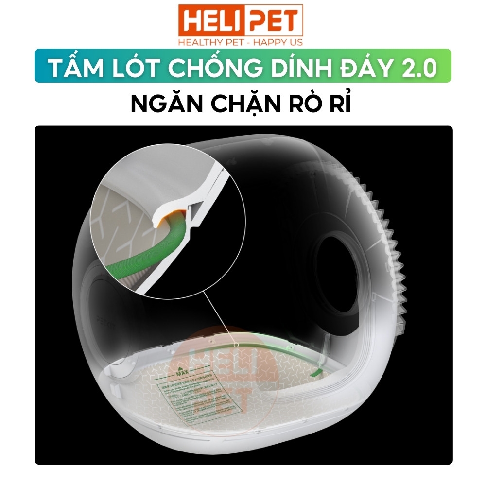 Tấm lót đáy chống dính, chống rò rỉ 2.0 dành cho Pura Max 2, Purobot Max Pro