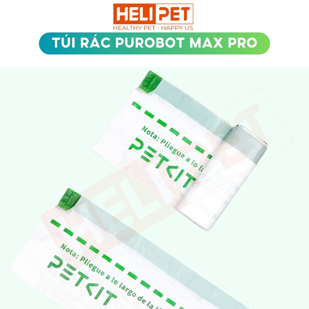 Cuộn túi rác máy dọn phân mèo Petkit Purobot Max Pro