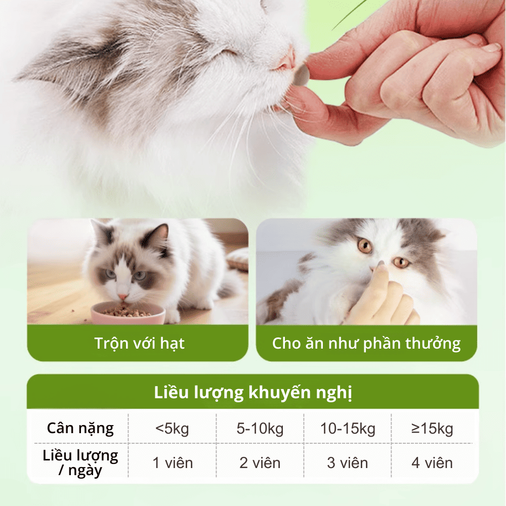Viên hỗ trợ sức khỏe tiết niệu cho chó mèo Dr.Vet