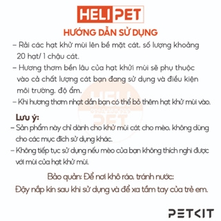 Hạt khử mùi cát vệ sinh cho mèo Max Clean - Loại bỏ vi khuẩn