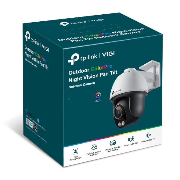 Camera Mạng VIGI C540S 4MP Ngoài Trời Xoay Nghiêng với Tầm Nhìn Ban Đêm ColorPro