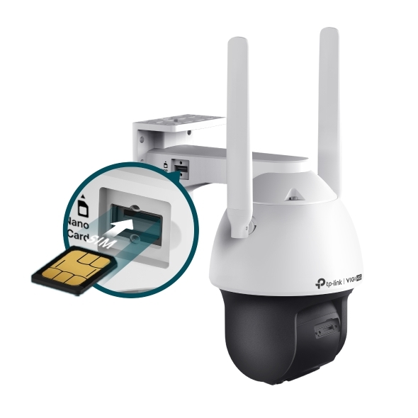 Camera TPLINK VIGI C540 4G Độ Phân Giải 4MP Xoay 360 Phòng Vệ Chủ Động