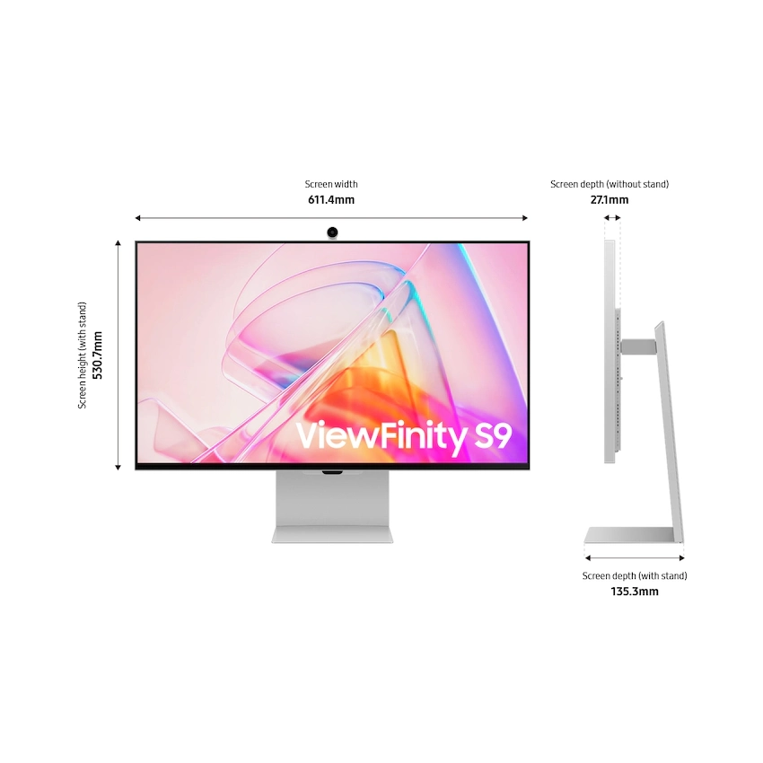 Màn hình Samsung ViewFinity S9 5K (S90PC) LS27C900PAEXXV 27 inch IPS 60Hz 5ms