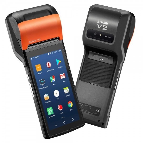 Máy tính tiền cầm tay Sunmi V2s New [Model: T5940]