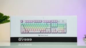 BÀN PHÍM CƠ GAMING GV999W - TRẮNG