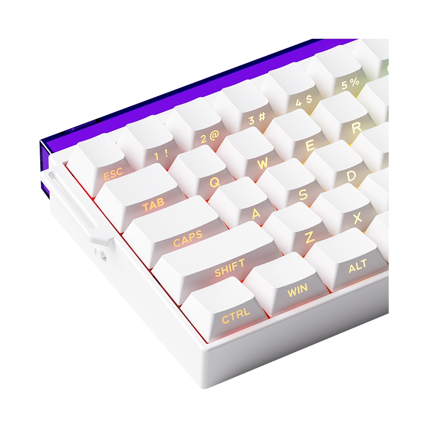 Bàn phím cơ Veekos Shine60 SP White Multi Mode