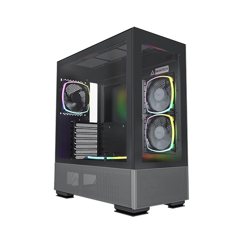 Case MIK Aether Gaming - Trắng | Không kèm fan