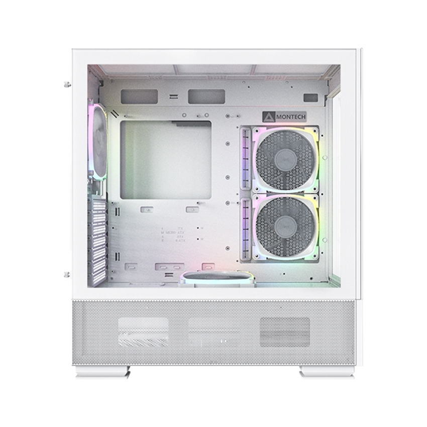 Case MIK Aether Gaming - Trắng | Không kèm fan