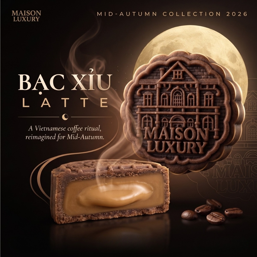 Bánh Trung Thu Bạc Xỉu Latte Maison Luxury