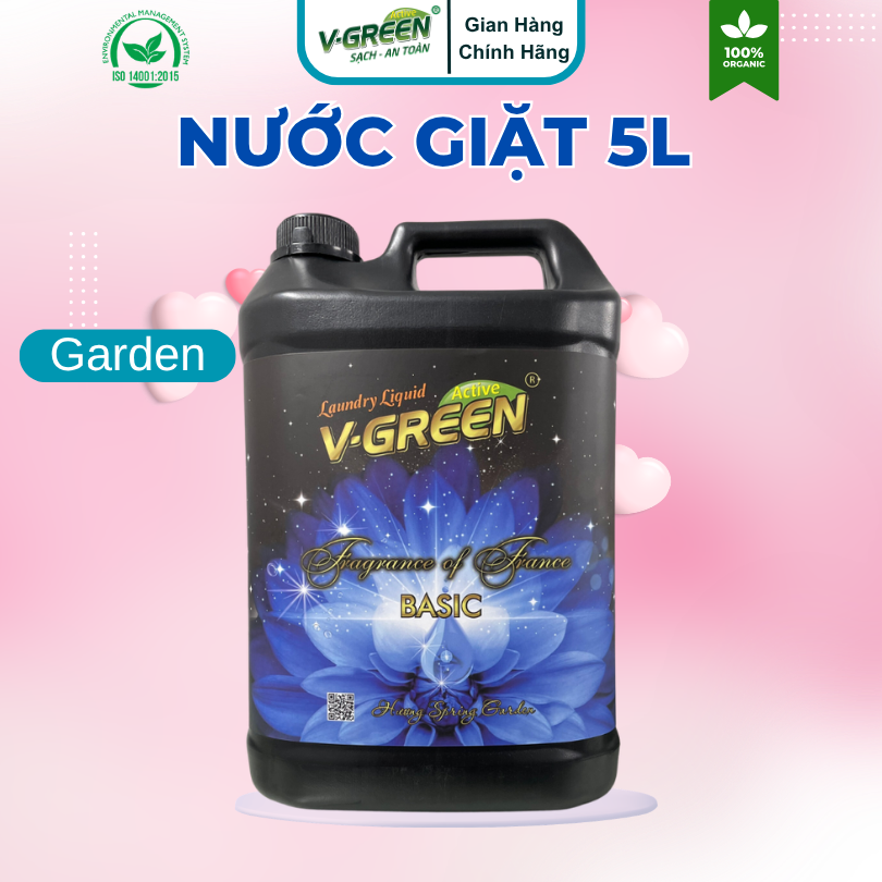 Nước Giặt 5 Lít(Spring garden, Thiên Thảo, Mystery Perfume, Sweet Lovely)