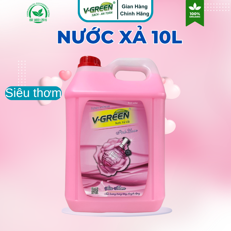 Nước xả 10L Siêu Thơm, Lovely, Garden