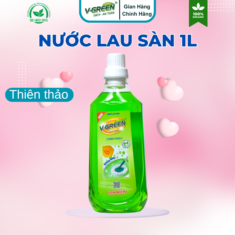 Nước Lau Sàn 1 Lít( Quế, Charming, Thiên thảo)
