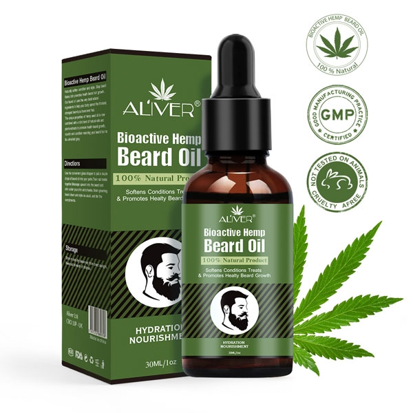 Tinh dầu dưỡng râu siêu mượt Aliver Bioactive Hemp Beard Oil