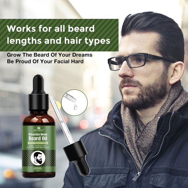 Tinh dầu dưỡng râu siêu mượt Aliver Bioactive Hemp Beard Oil