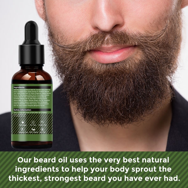 Tinh dầu dưỡng râu siêu mượt Aliver Bioactive Hemp Beard Oil