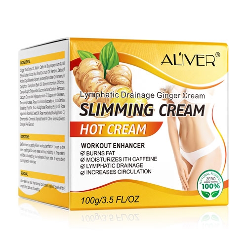 Kem gừng giảm béo đốt cháy mỡ Aliver Ginger Slimming 100g