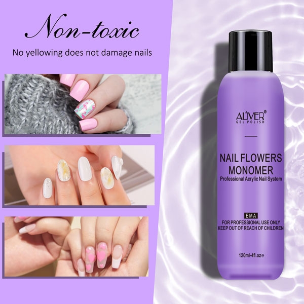 Kem dưỡng móng tay Aliver Nail Flowers Monomer