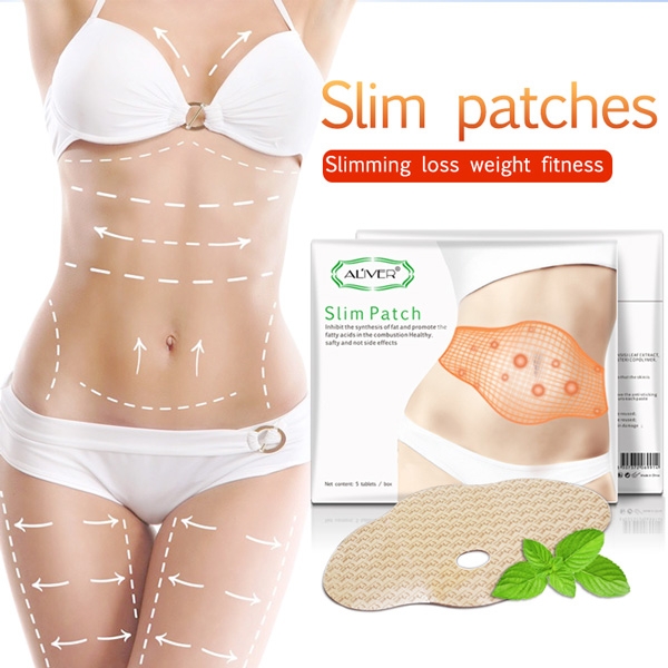 Miếng dán làm thon gọn, giảm mỡ bụng tự nhiên Aliver Slim Patch