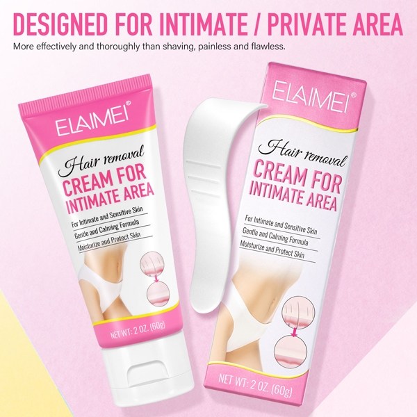 Elaimei Hair Removal Cream For Intimate Area tẩy lông toàn thân