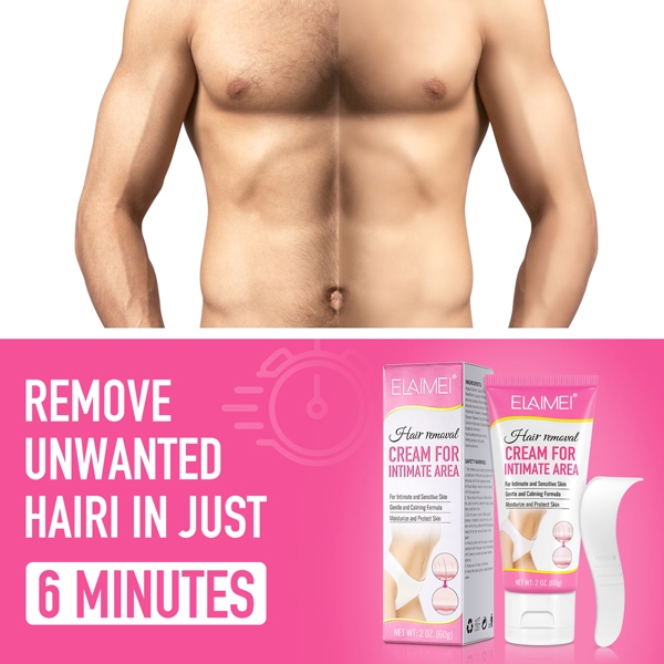 Elaimei Hair Removal Cream For Intimate Area tẩy lông toàn thân