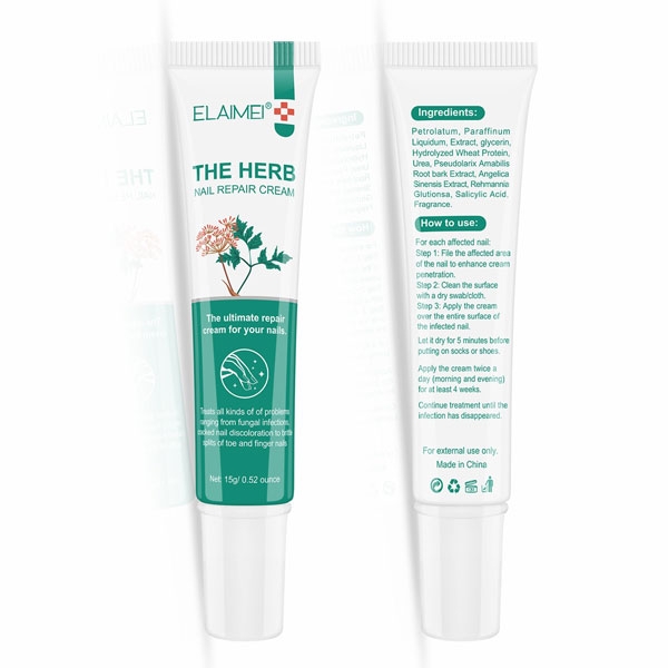 Kem Phục Hồi Và Nuôi Dưỡng Móng  Elaimei The Herb Nail Repair Cream 15g