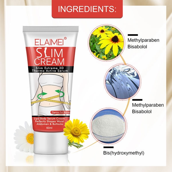 Kem tan mỡ Elaimei Slim Cream làm thon gọn cơ thể hiệu quả