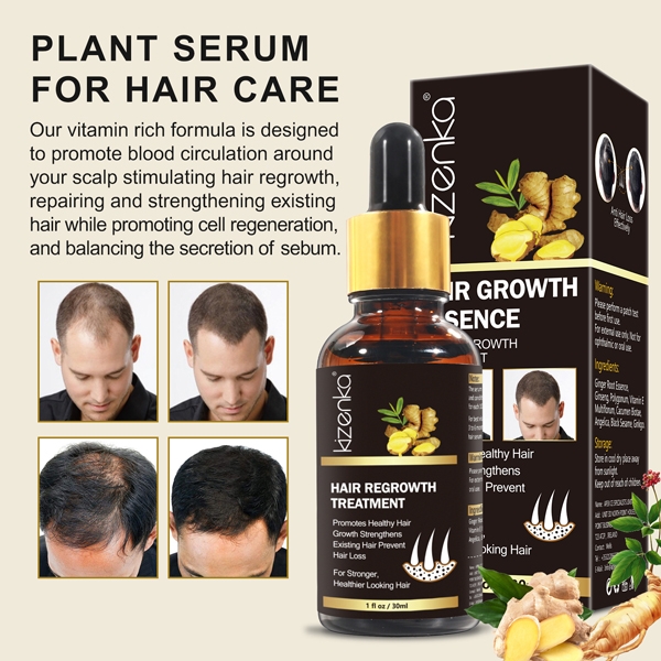 Tinh Chất Chống Rụng Tóc, Thúc Đẩy Tóc Mọc Lại Khỏe Mạnh Kizenka Hair Growth Essence