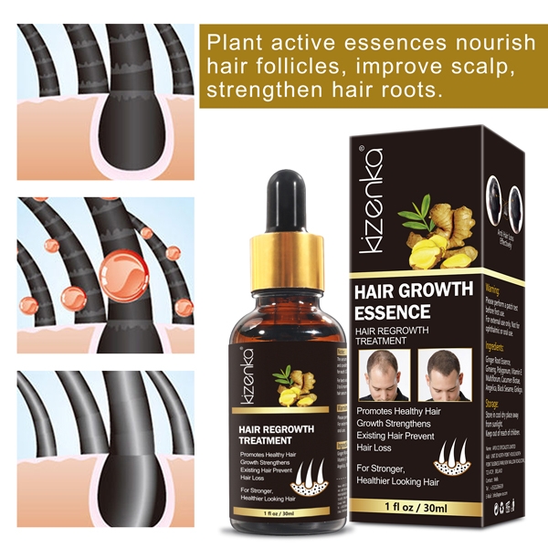 Tinh Chất Chống Rụng Tóc, Thúc Đẩy Tóc Mọc Lại Khỏe Mạnh Kizenka Hair Growth Essence