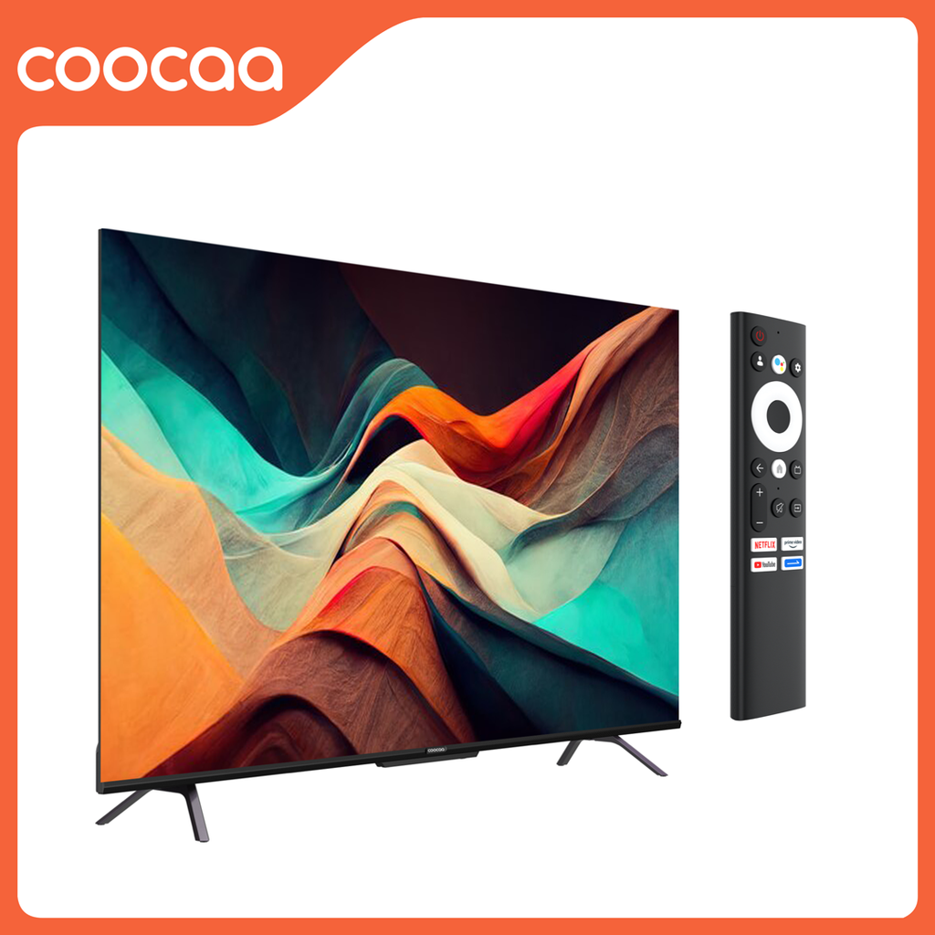 Google Tivi Coocaa 4K 50 Inch, Ra Lệnh Giọng Nói- Model 50Y72