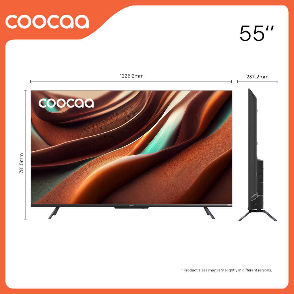 Google Tivi Coocaa 4K 55 Inch - Model 55Y72