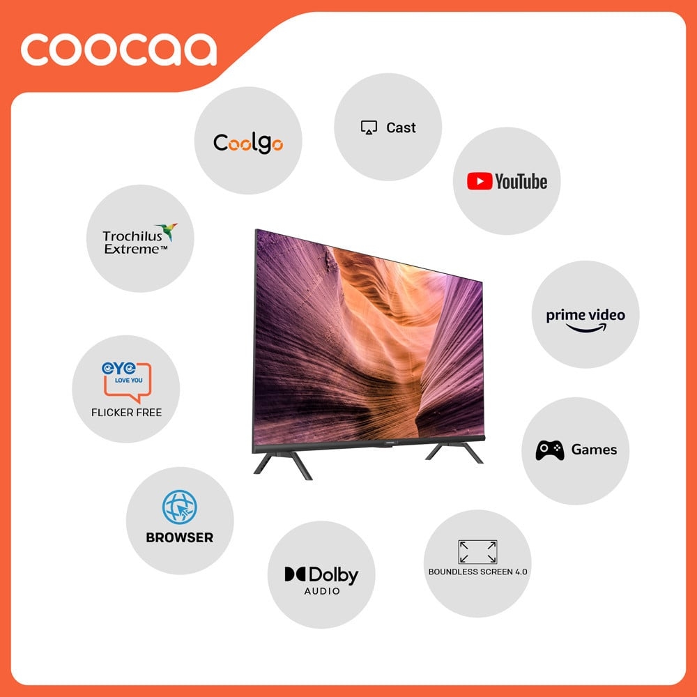 Smart Tivi FHD Coocaa 43 inch 43S3U