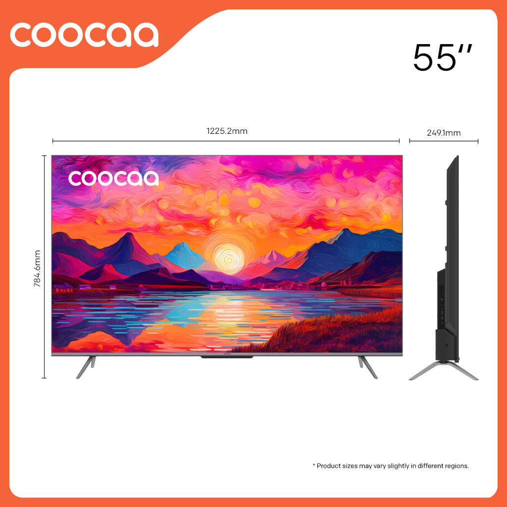 Google Tivi Coocaa QLED 55 Inch 55Y72 Pro