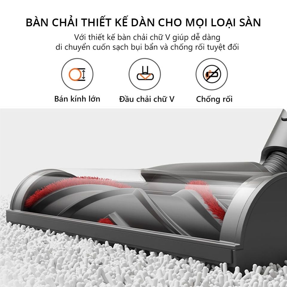 Máy Hút Bụi Cầm Tay Không Dây Dreame T30 - Hàng Quốc Tế