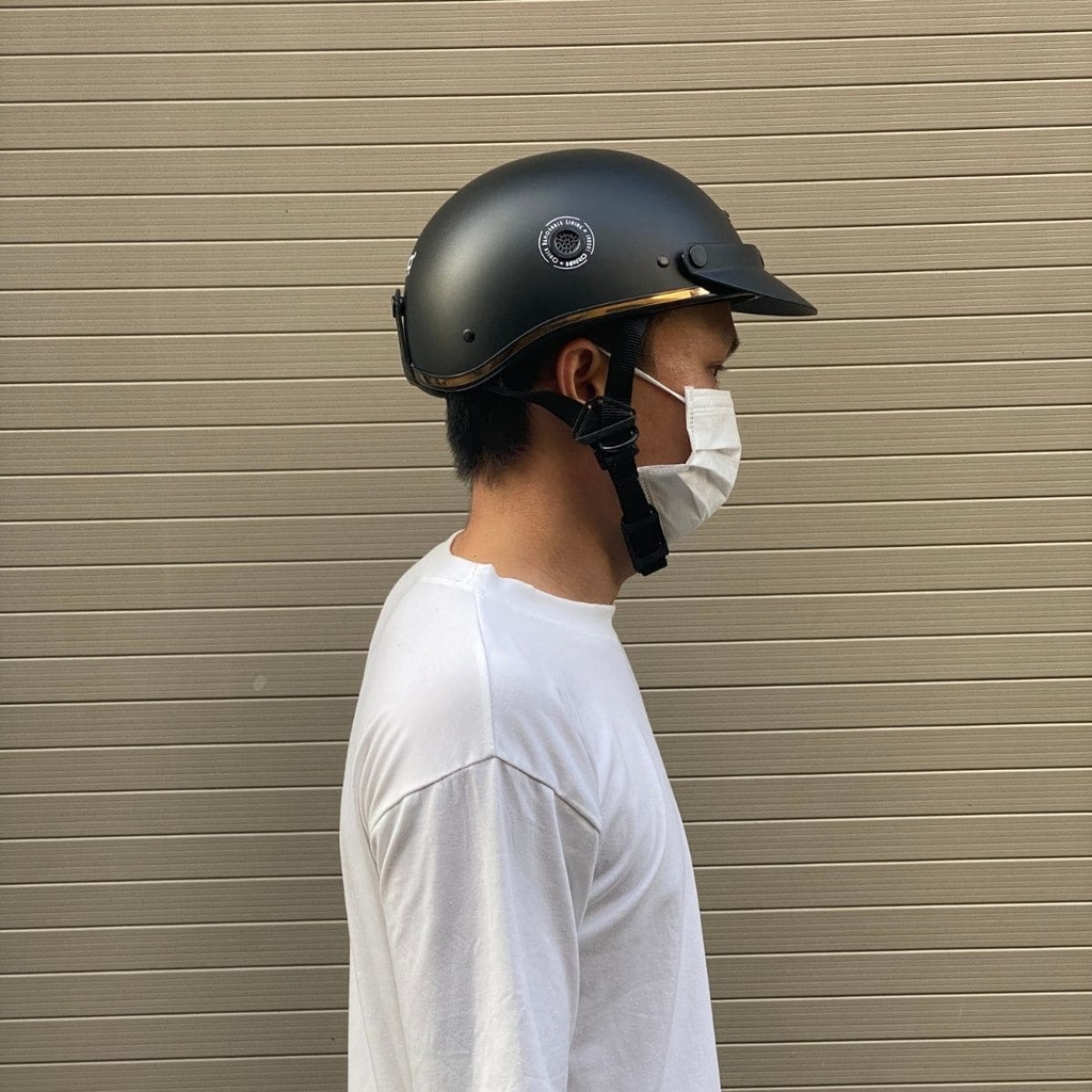 Ảnh thực tế người đội Hp03 đen góc ngang