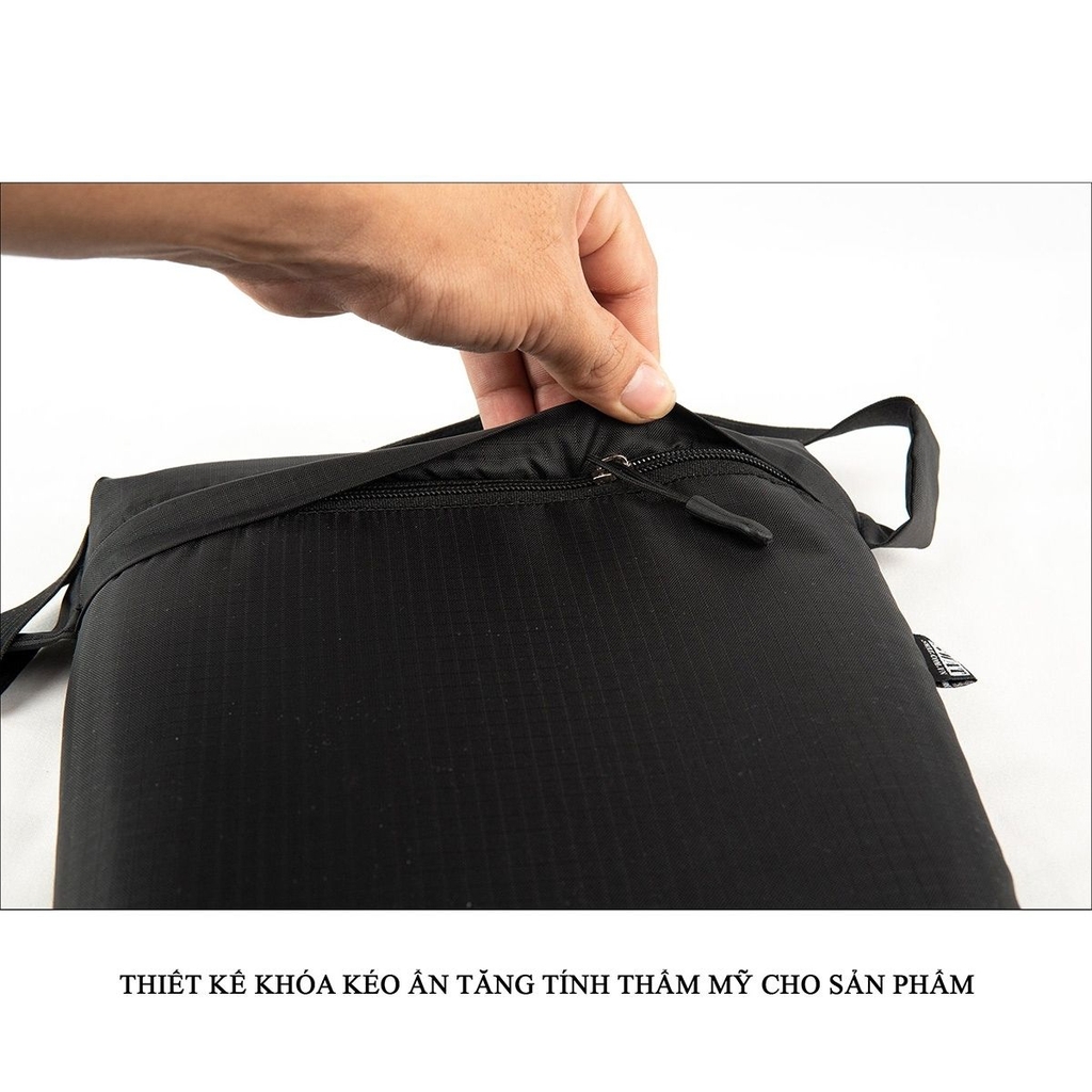 Khóa kéo ẩn giúp tăng thẩm mỹ, dễ tháo lắp