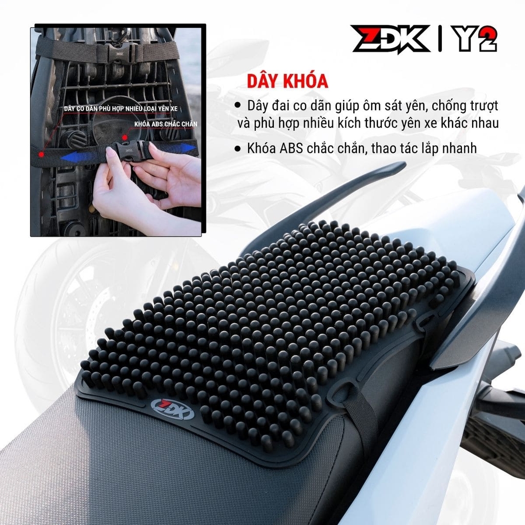 Thiết kế dây đai co giãn linh hoạt – Phù hợp nhiều loại xe