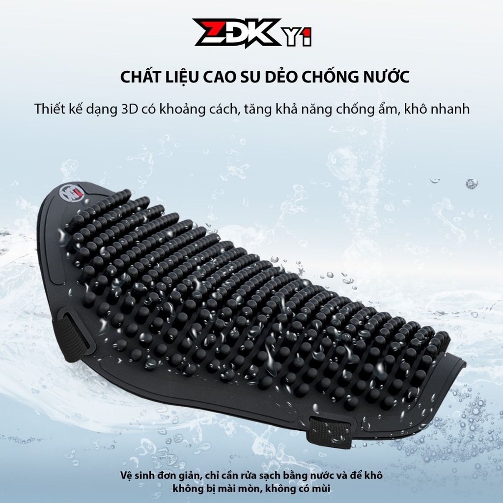 Đệm yên ZDK Y1 thiết kế 3D