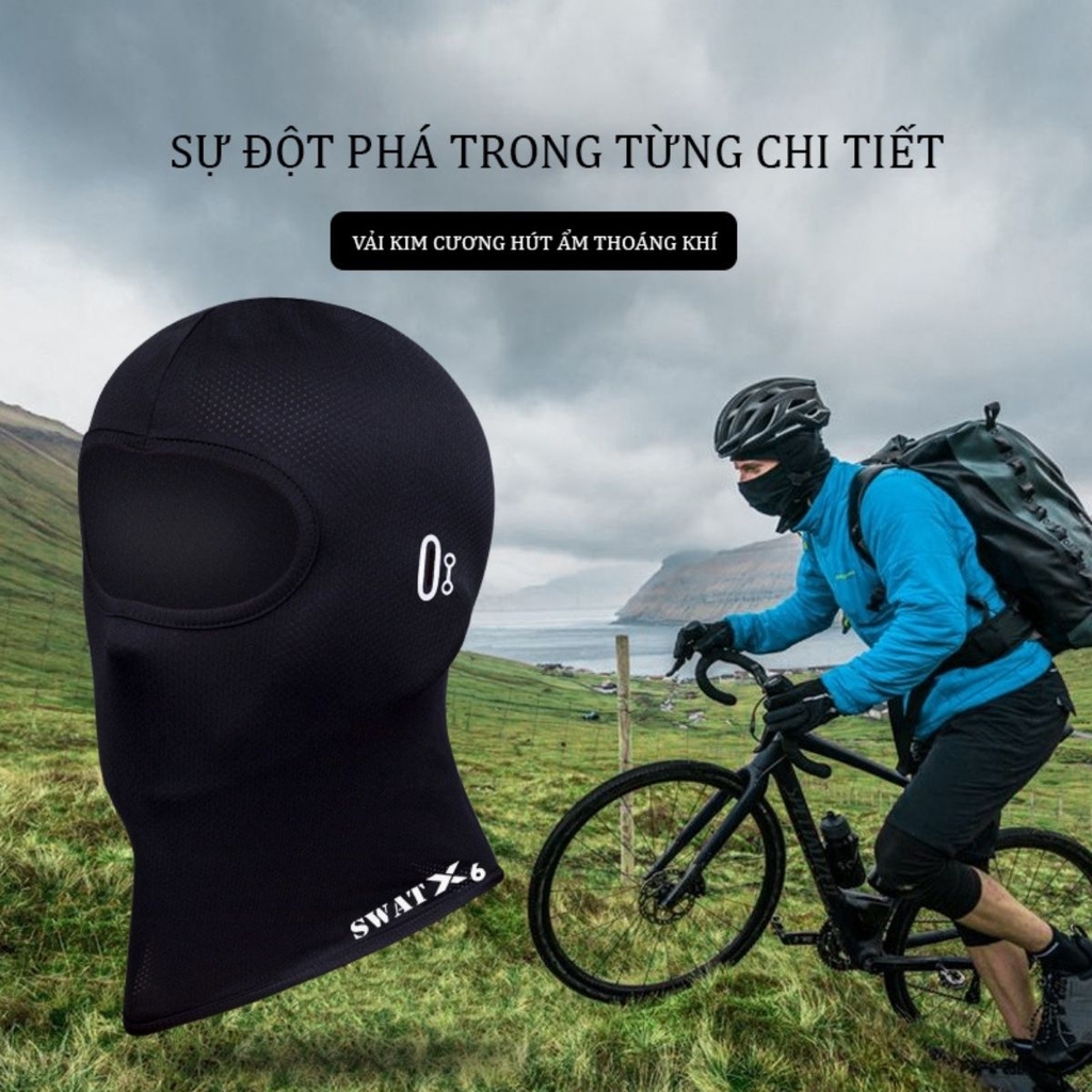 Khăn Trùm Ninja SWAT X6 Vải Kim Cương