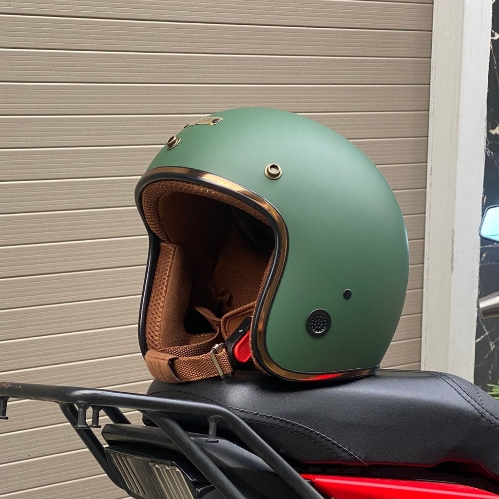 Thiết kế xanh lính cổ điển, đậm chất retro