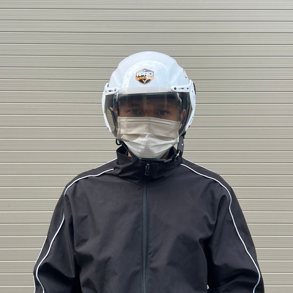 Hình tổng quan HP01K màu trắng bóng