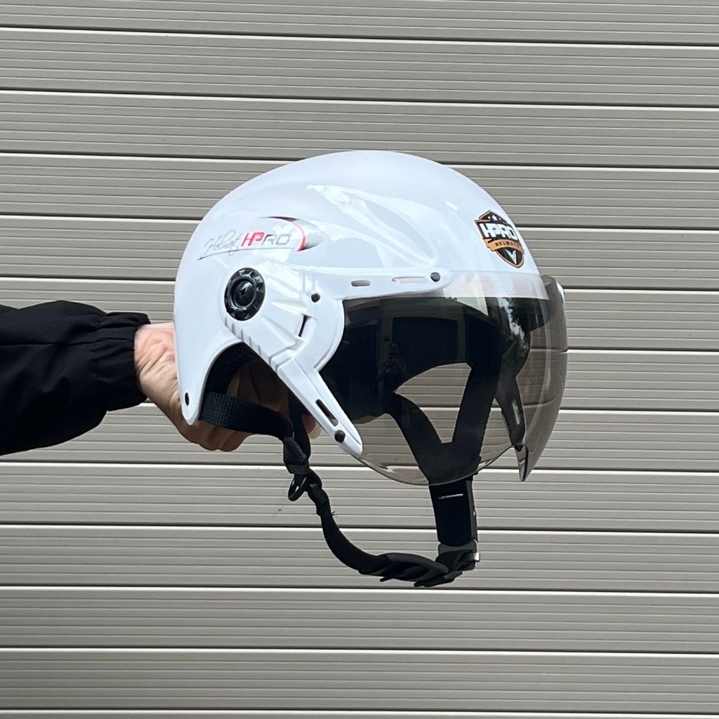 Mũ nửa đầu có kính chính hãng