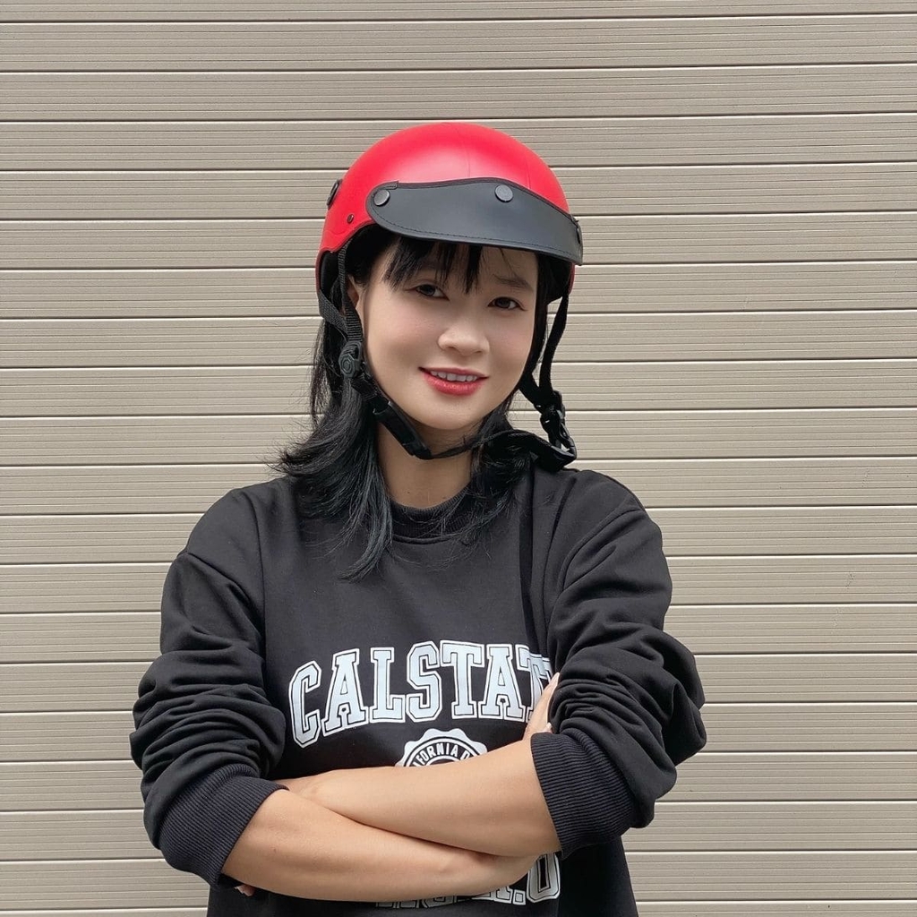 Hình thực tế mẫu đội khi sử dụng ngoài trời.