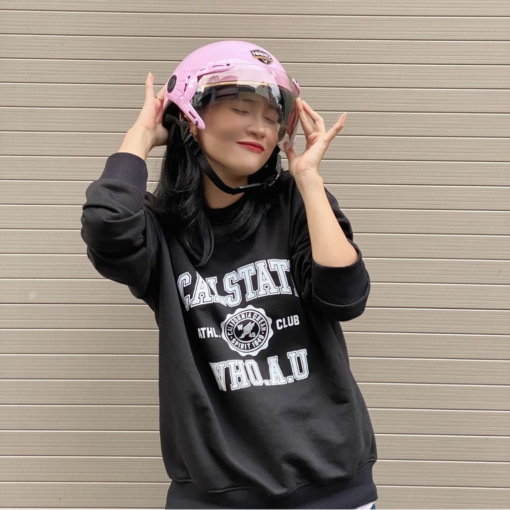 Ảnh thực tế màu hồng bóng tại shop