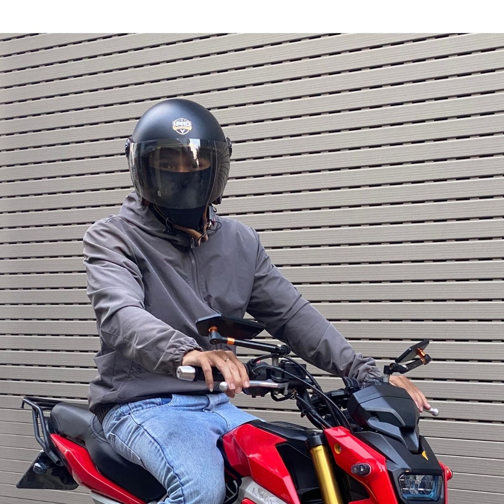 Ảnh người đôi Mũ HP04K góc chụp phía trước