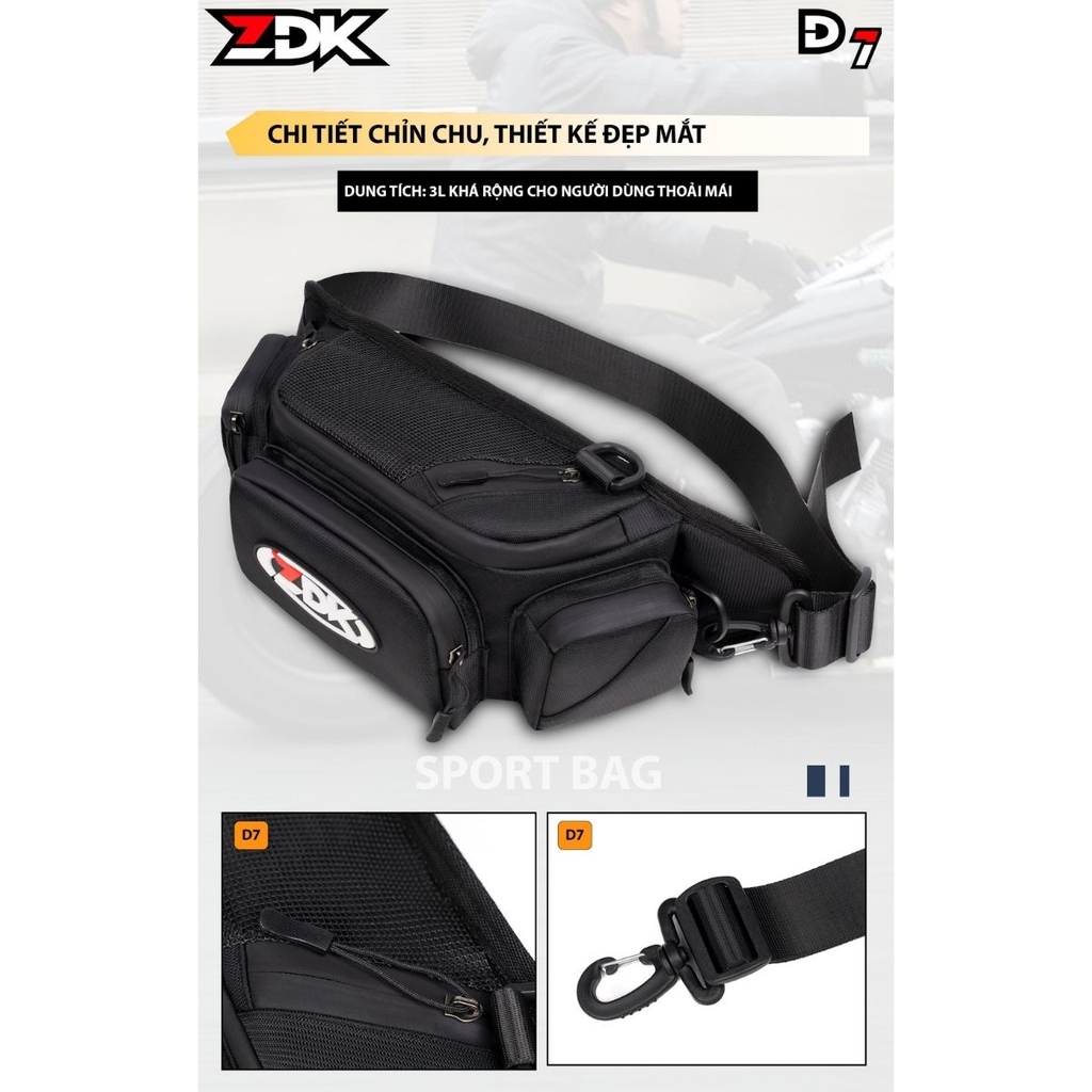 Dây khóa kéo chống nước ZDK D7