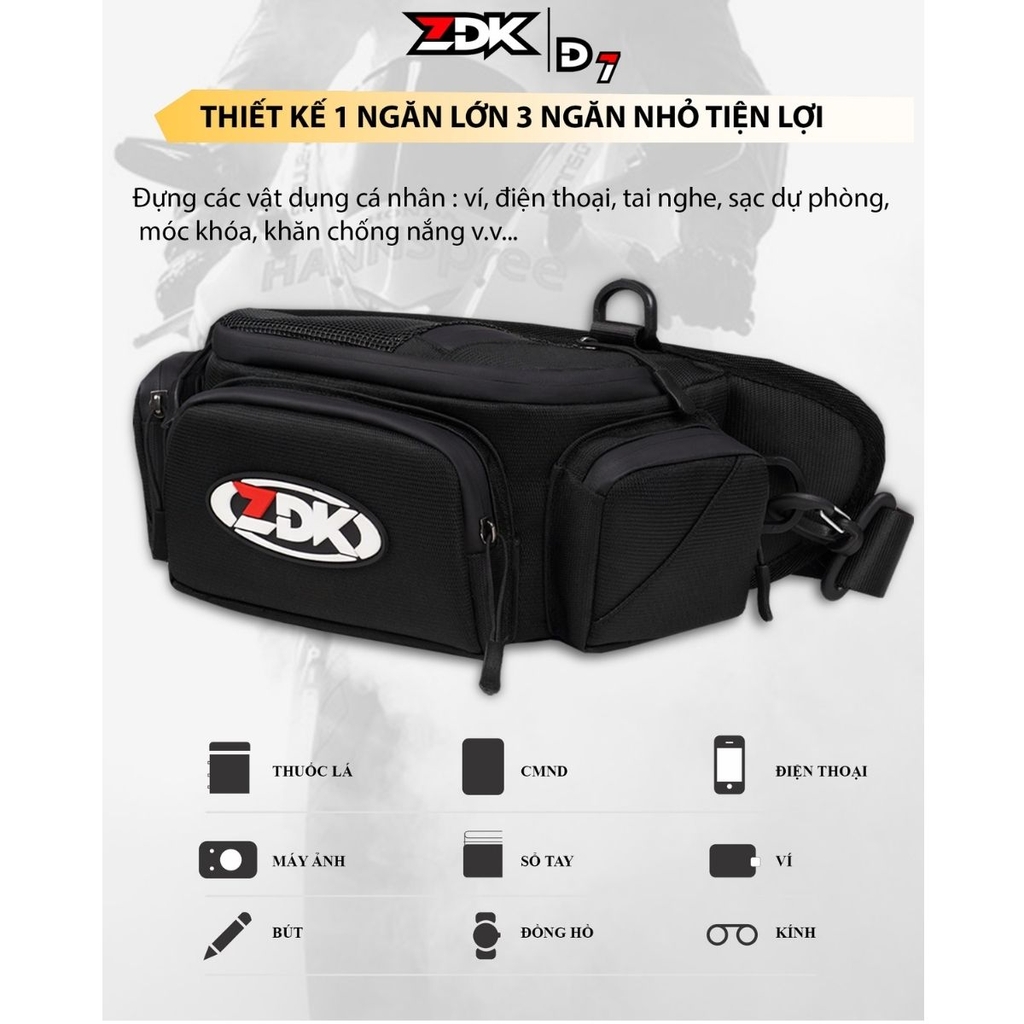 thiết kế 3 ngăn nhỏ avf 1 ngăn lớn, dung tích 3L