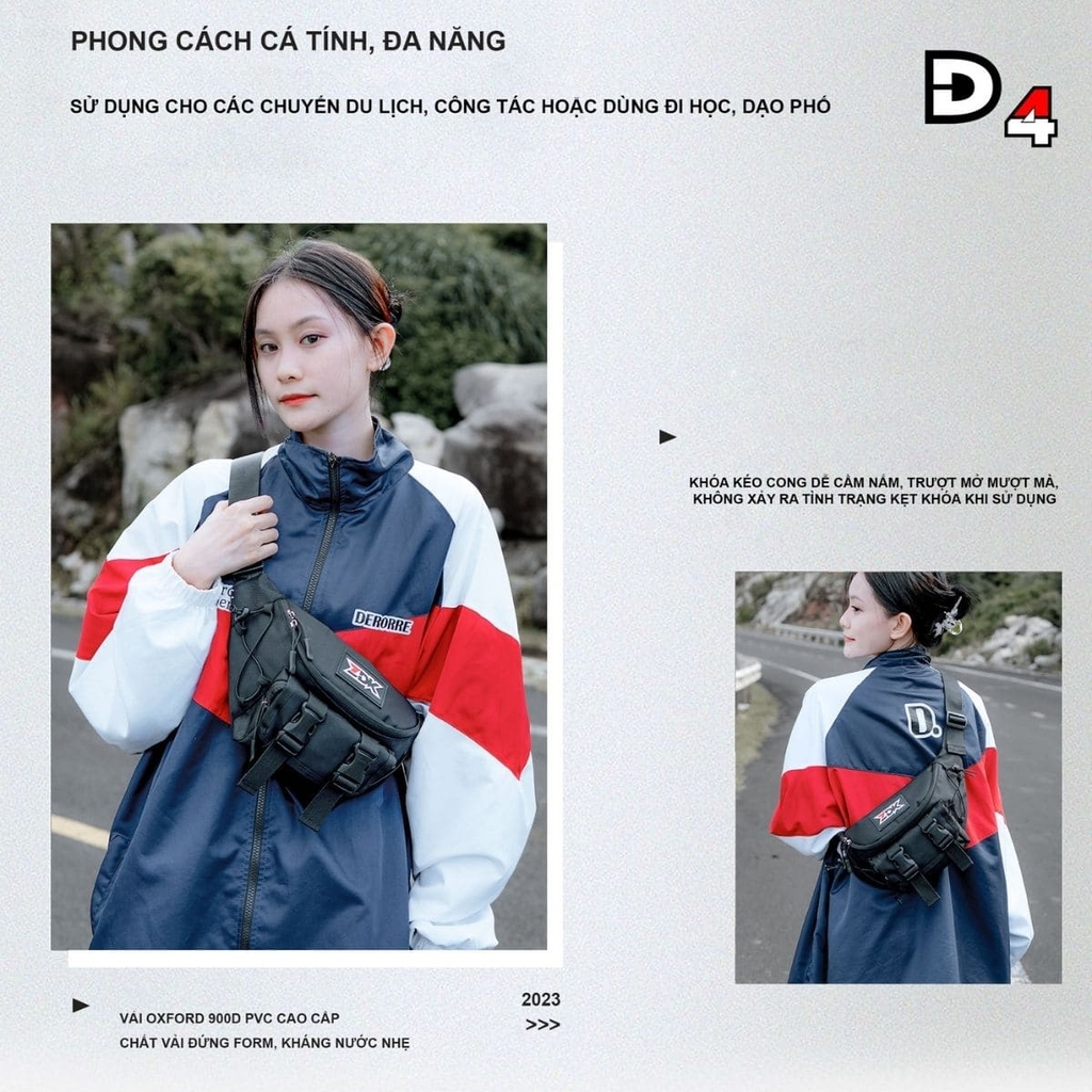 Thiết kế đơn giản, hiện đại, có logo thương hiệu