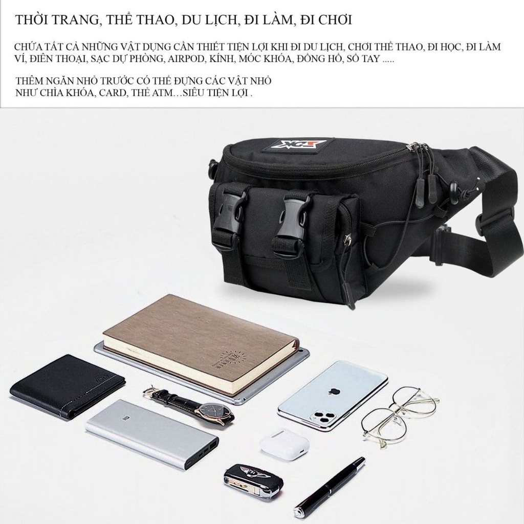 túi zdk d4 đựng được nhiều đồ