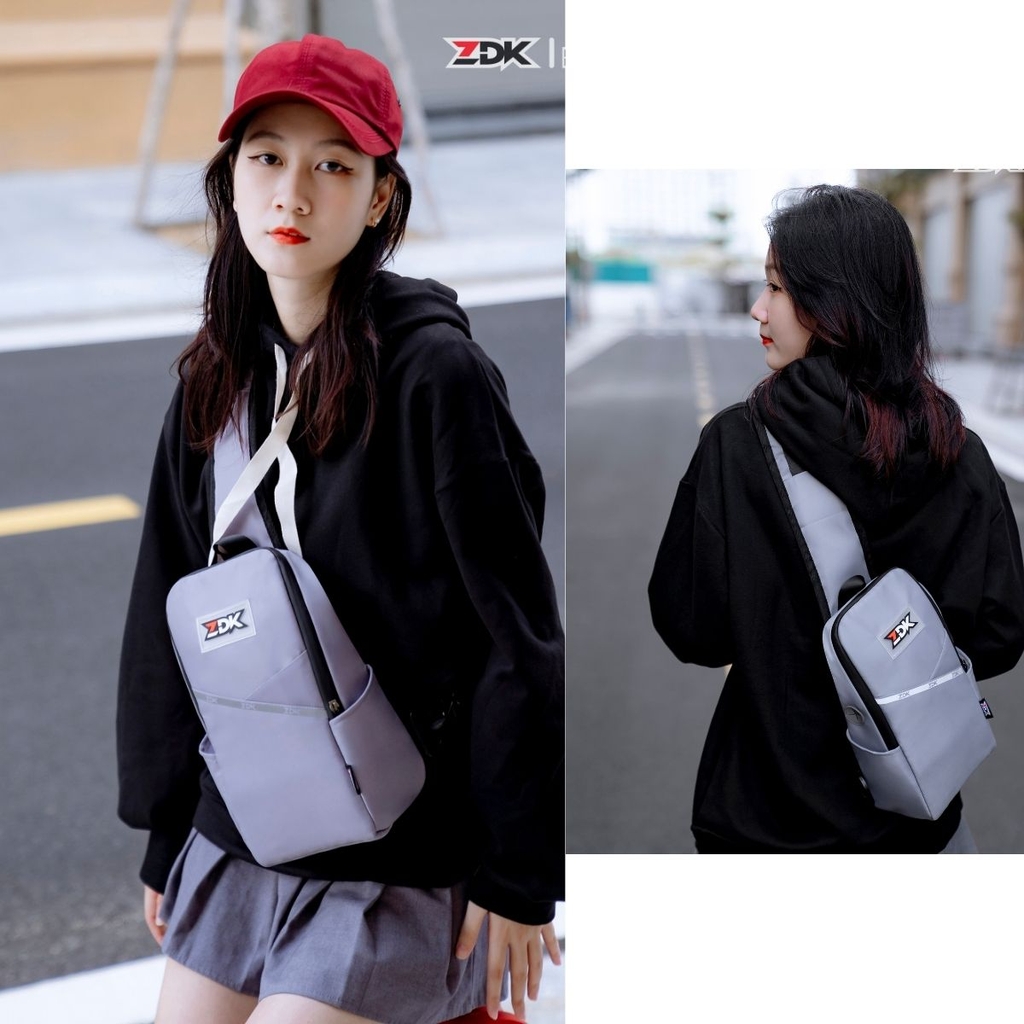 người mẫu đeo ZDK D5 màu xám